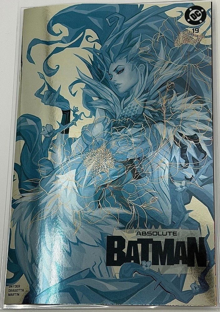 Absolute Batman #19 Trinity Negative Gold Foil by Muju Monster