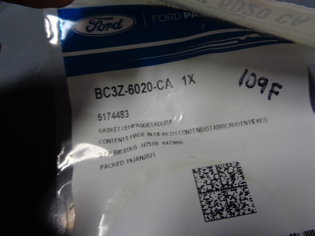 Genuine Ford Gasket BC3Z-6020-CA