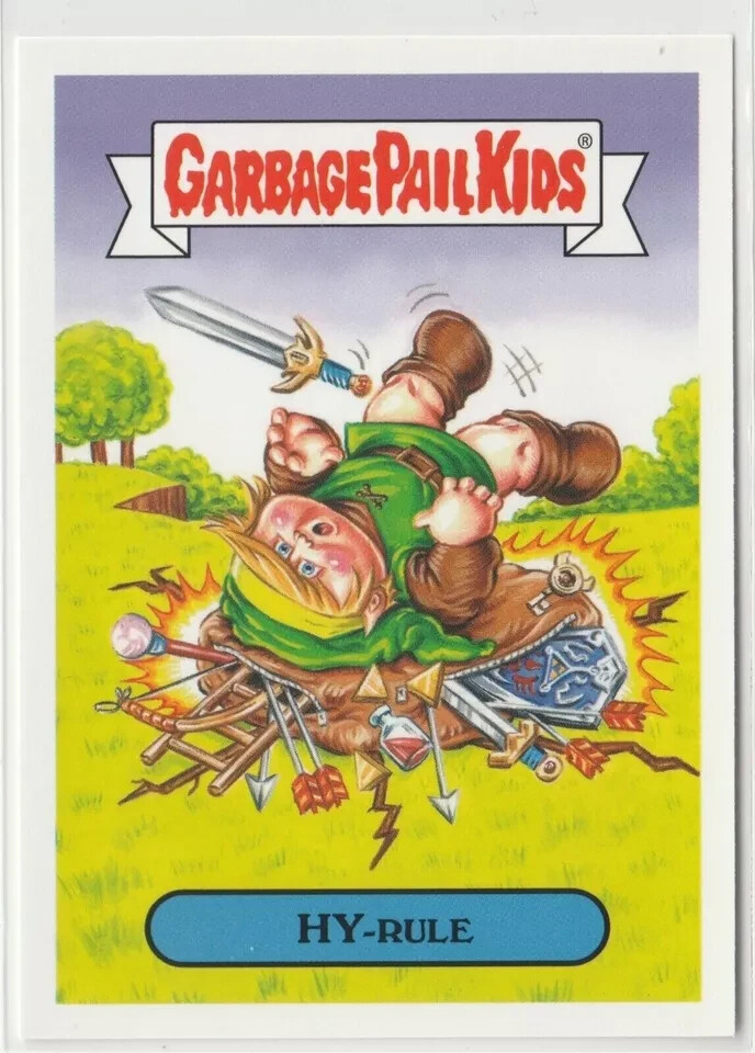 Hy-rule #1b Garbage Pail Kids GPK 2019 We Hate the 90s Trading Card