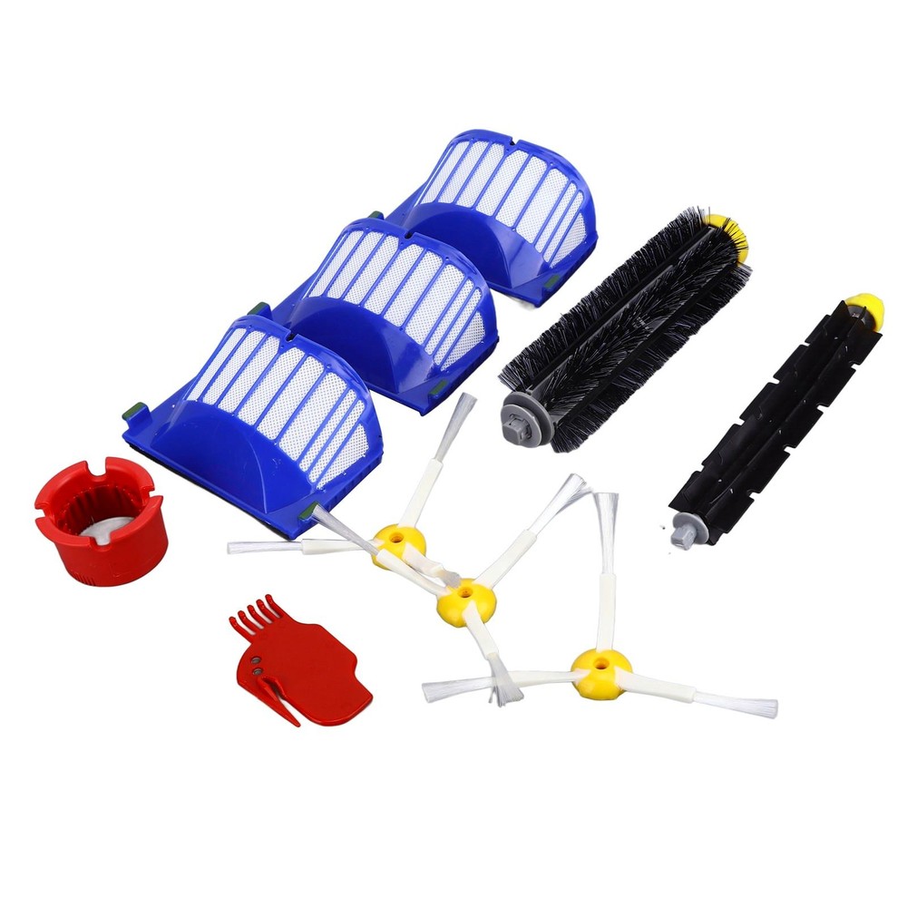 Roller Brush and Side Brush Replacement Kit for Robot Vacuum 600 Series  