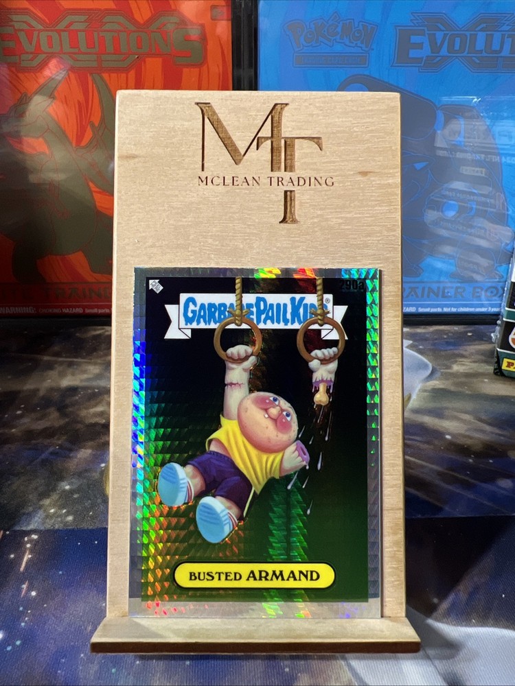 2024 Topps Garbage Pail Kids Chrome Busted Armand No. 290a Prism