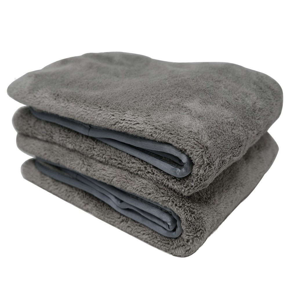 Platinum Microfiber Car Drying Towels Set of 2 Scratch-Free Wash Cloths