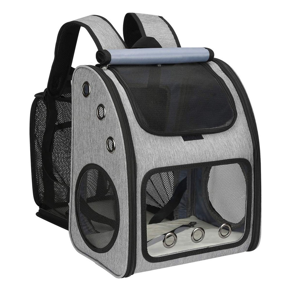 Expandable Pet Carrier Backpack for Cats Dogs & Small Animals - Portable & Comfortable