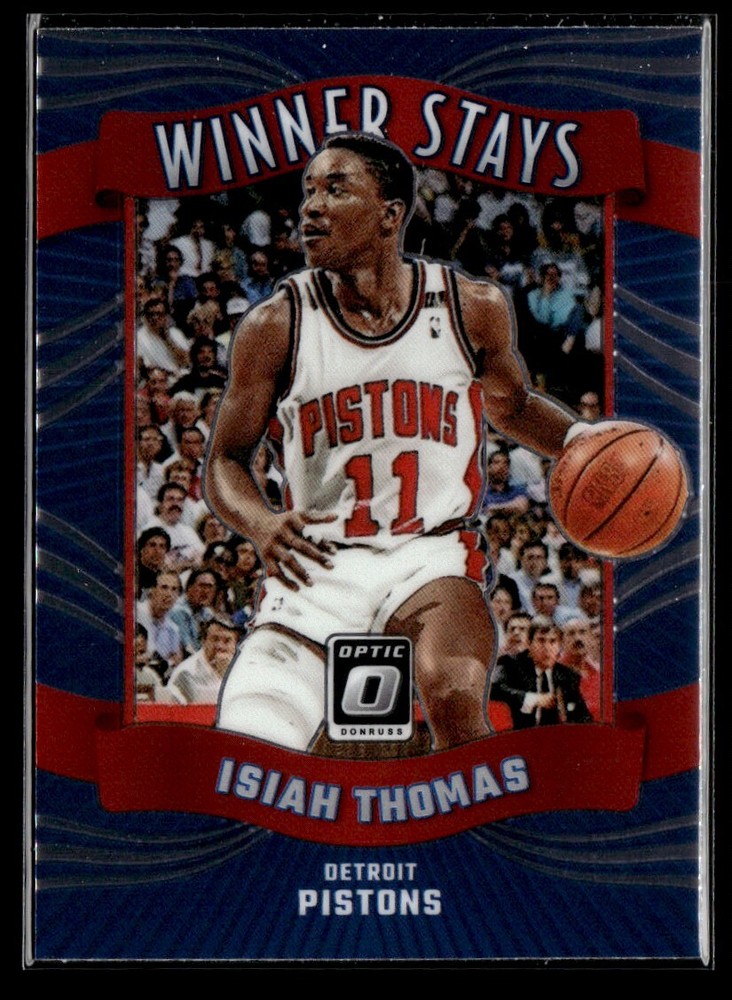 2023-24 Donruss Optic Winner Stays Base Isiah Thomas Detroit Pistons #14