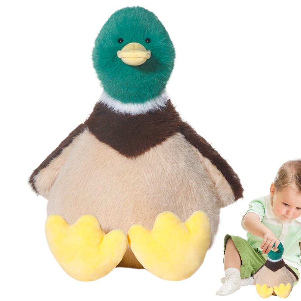 1pc Duck Stuffed Animal Plush Toy Animal Duck Pillow Doll Cuddle Toy For Kids