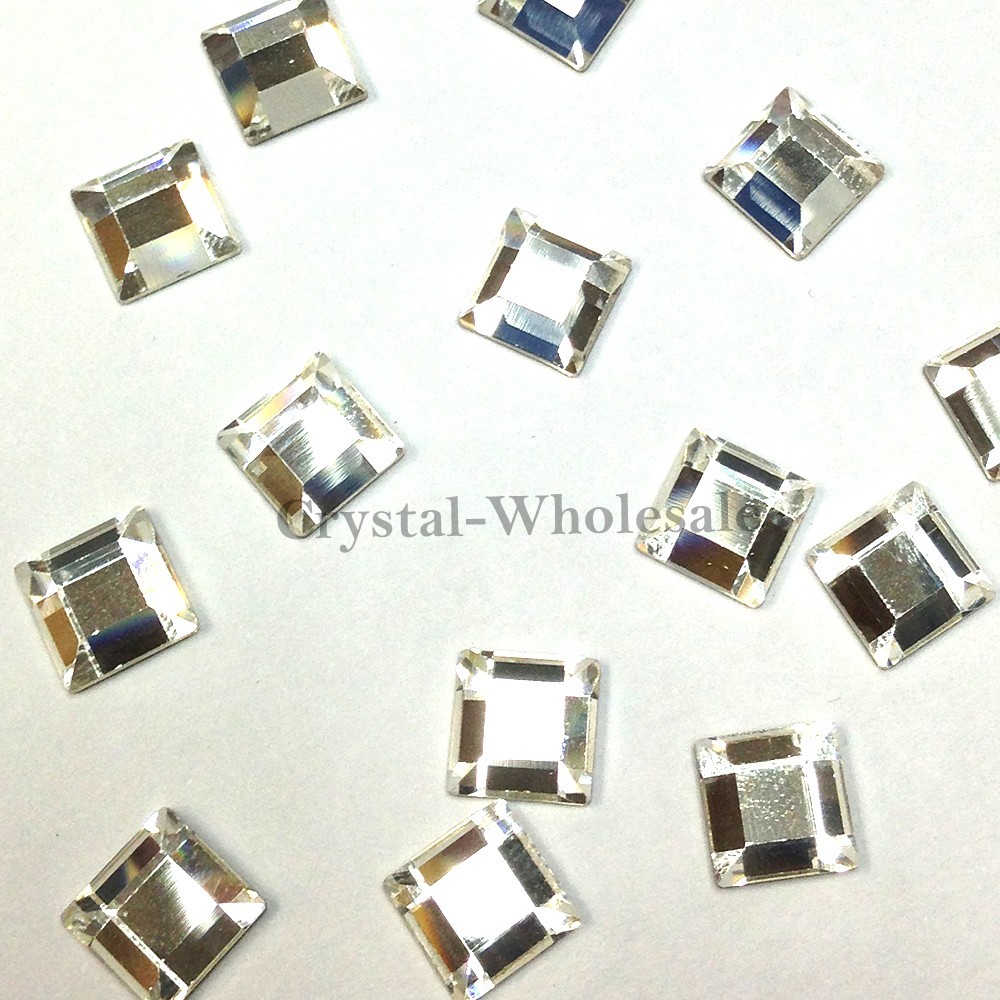 Swarovski 2400 Flatback Crystals 3mm 4mm 6mm Clear No-Hotfix
