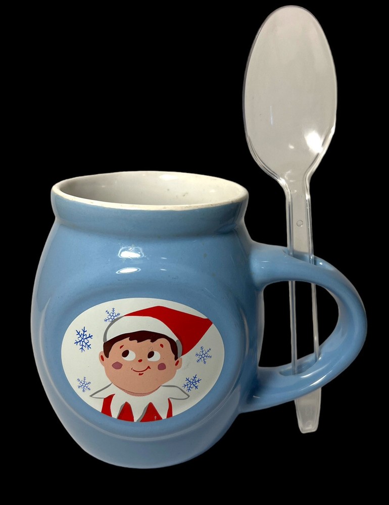 Elf On The Shelf Hot Cocoa Mug Christmas Sale 4.25 Inch CCA B-image