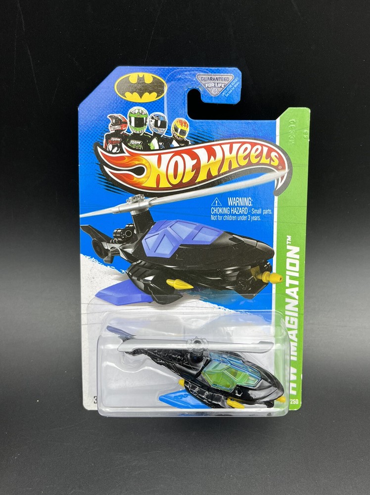 Hot Wheels 2013 Batcopter HW Imagination Mattel Batman 64/250
