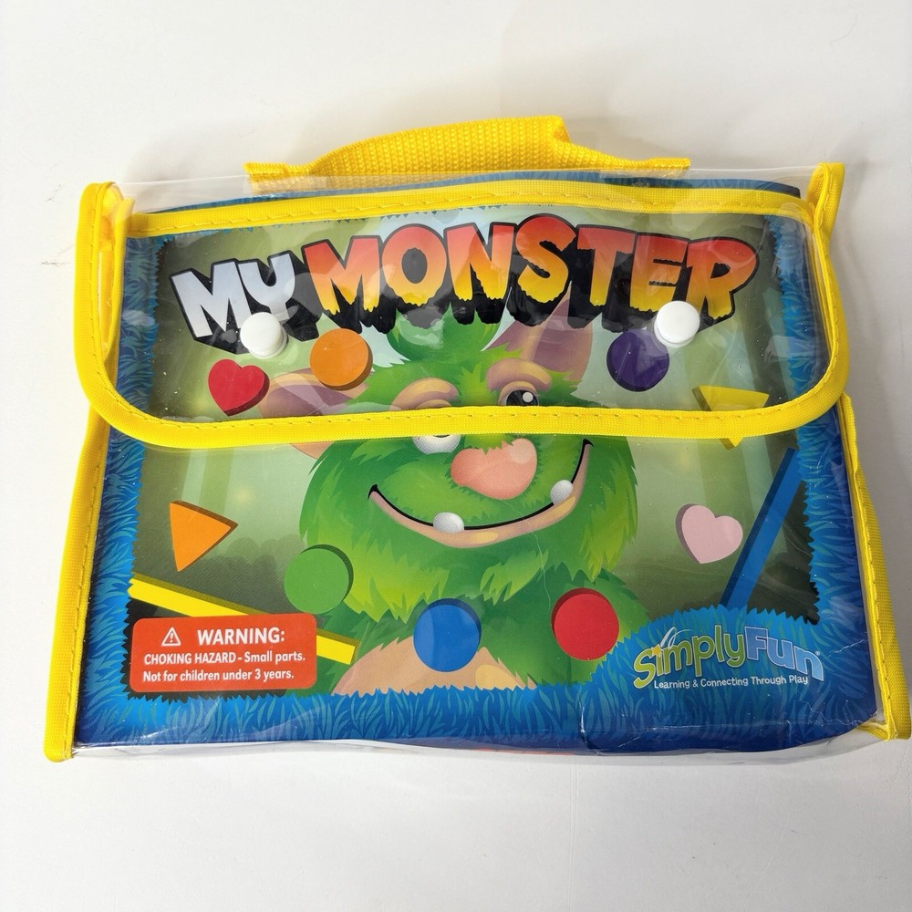 My Monster Simply Fun Game Shape Color Learning Educational Kids Memory