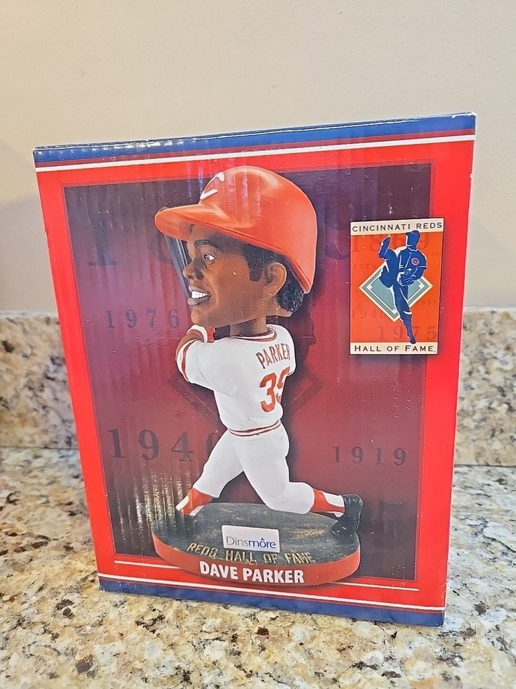 Dave Parker Cincinnati Reds Hall of Fame Bobblehead Dinsmore 2017 New