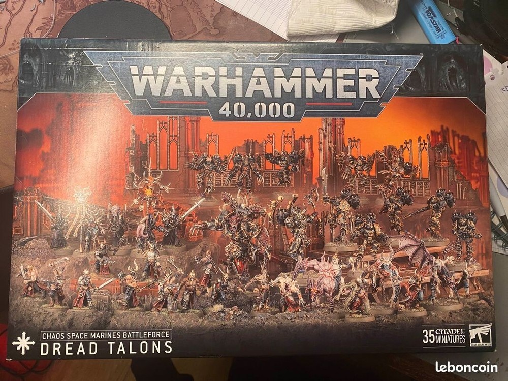 Chaos Space Marines Battleforce Dread Talon Warhammer 40k Army Set