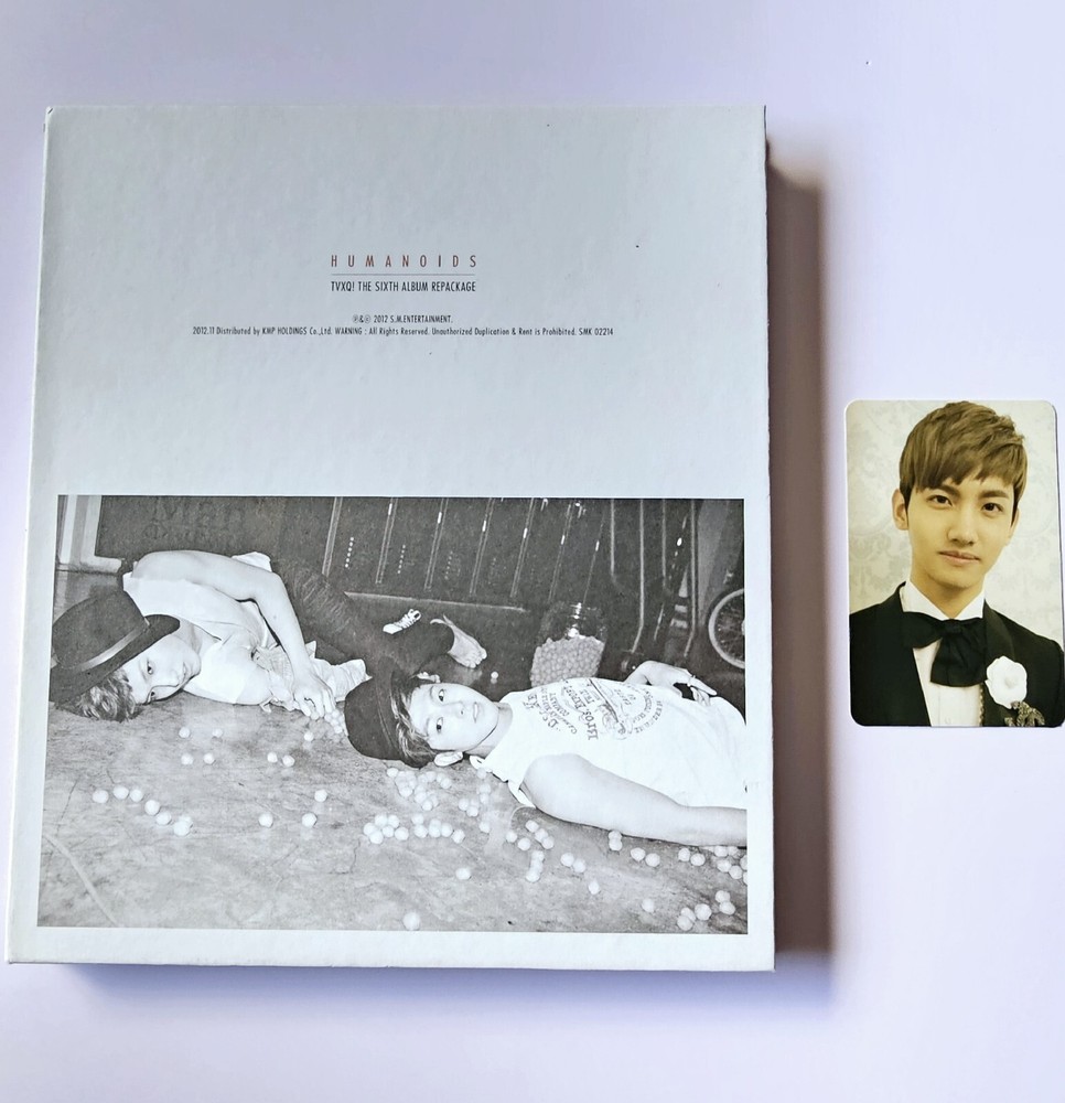 TVXQ Humanoids 6th Album repackage With photocard