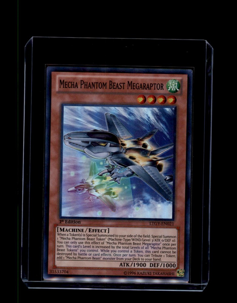 Yu-Gi-Oh! Mecha Phantom Beast Megaraptor LTGY-EN021 (SR) 1st Ed