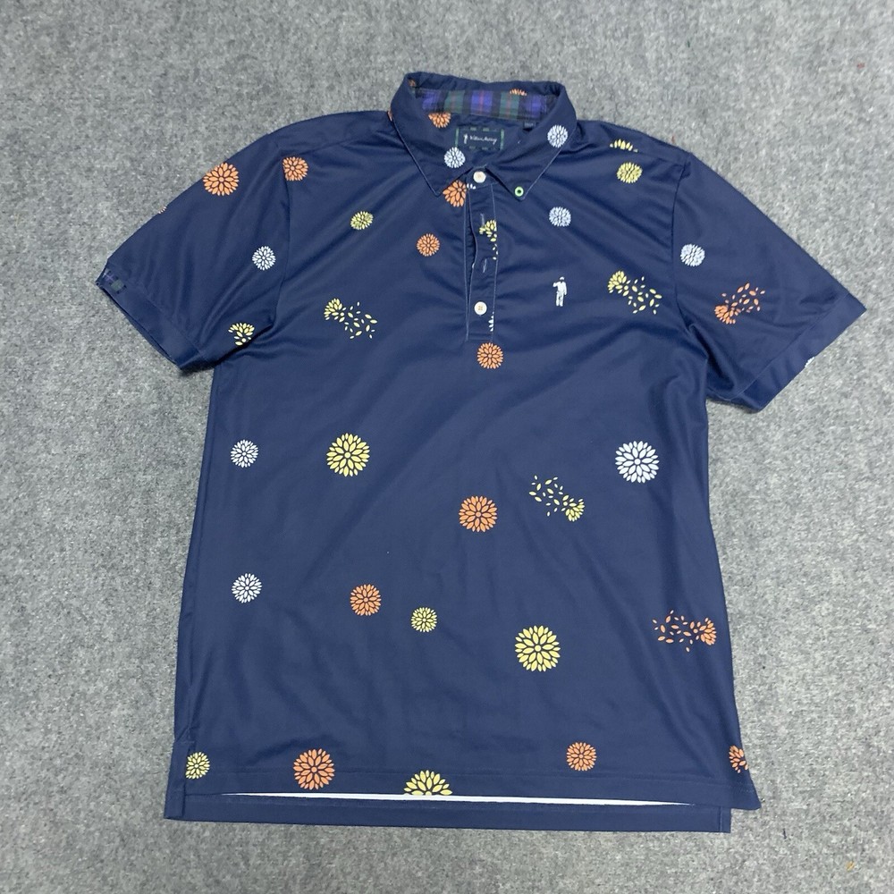 William Murray Golf Men's Short Sleeve Polo Shirt Size Medium M