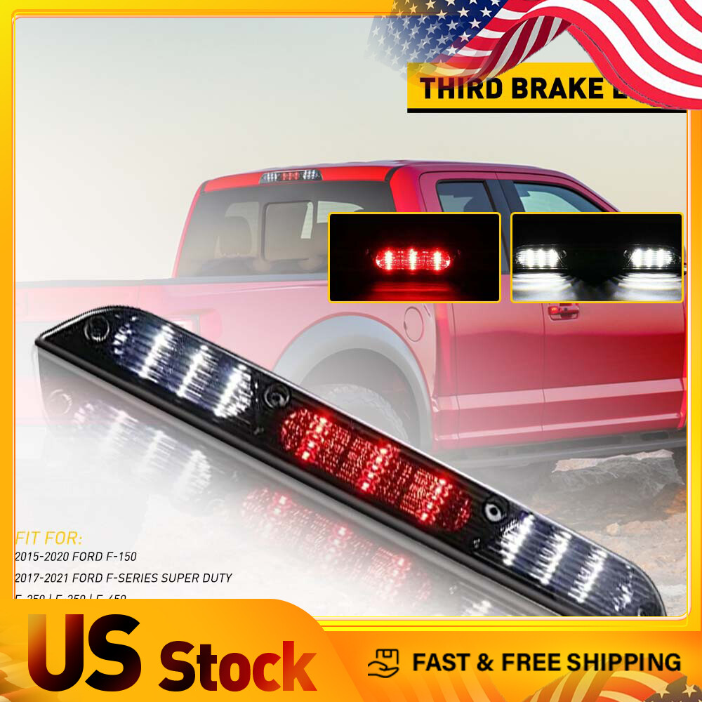15-20 Ford F150-F550SD LED Third Brake & Cargo Light Smoked Lens  