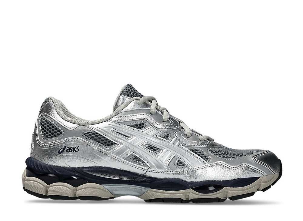 Asics Gel-NYC Pure Silver Midnight Sneakers by BILLY Unused 1203A581-020