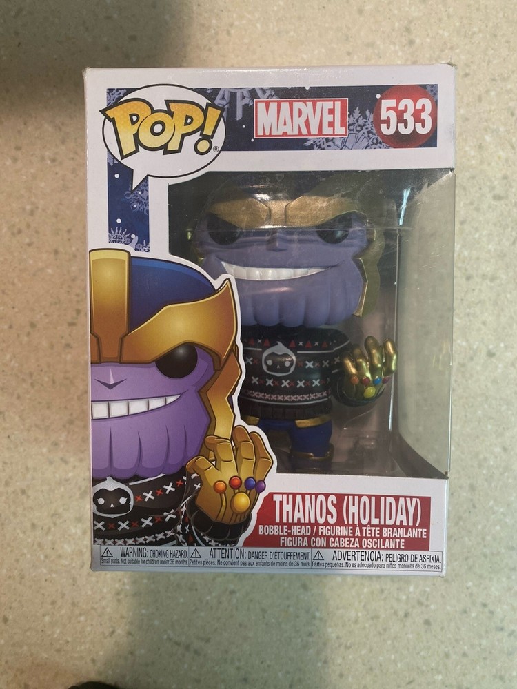 Funko Pop Marvel Thanos Holiday #533 Exclusive Collectable
