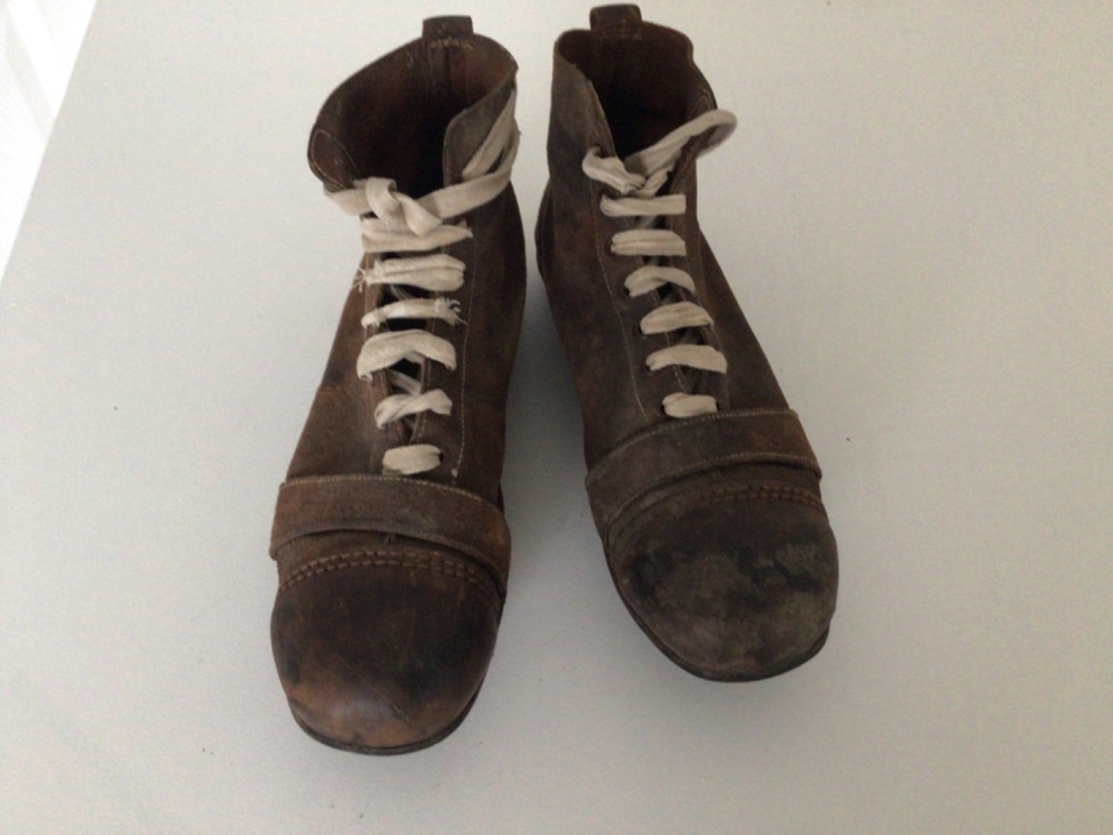 Vintage Football Boots Size 9 Original 1940/50s Superb Display Items