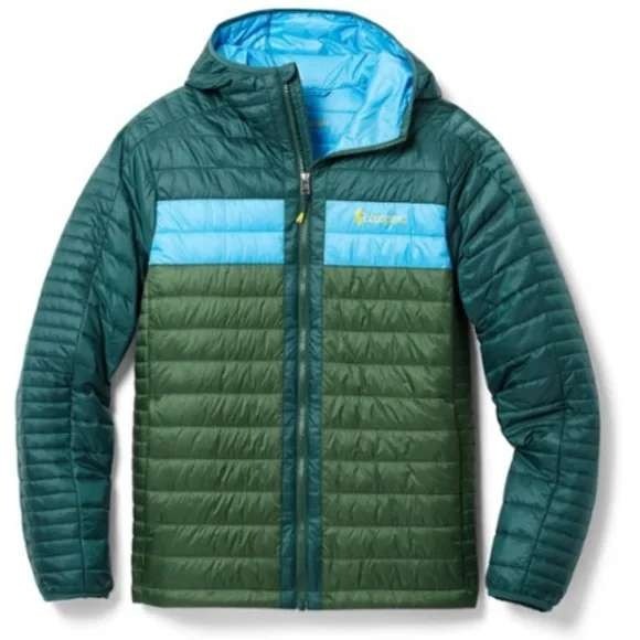 Cotopaxi Capa Insulated Hooded Puffer Jacket Mens XXL Colorblock Zip MSRP $250