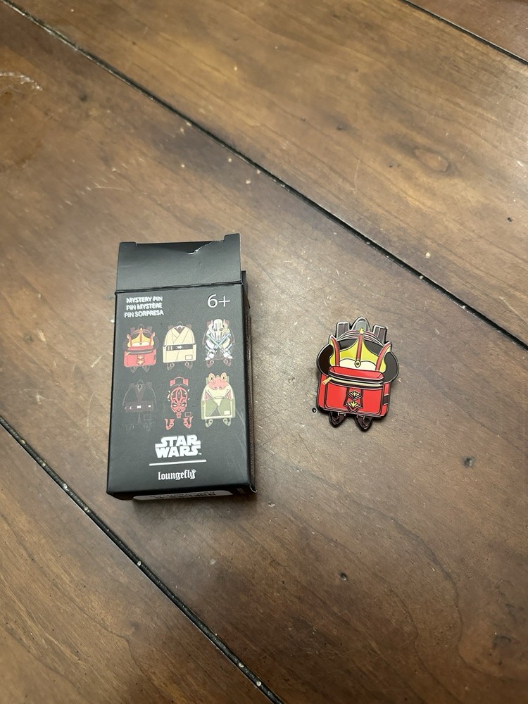 Collectible Pin: Padmé Amidala (Bag) - Star Wars - Loungefly - OPEN - New