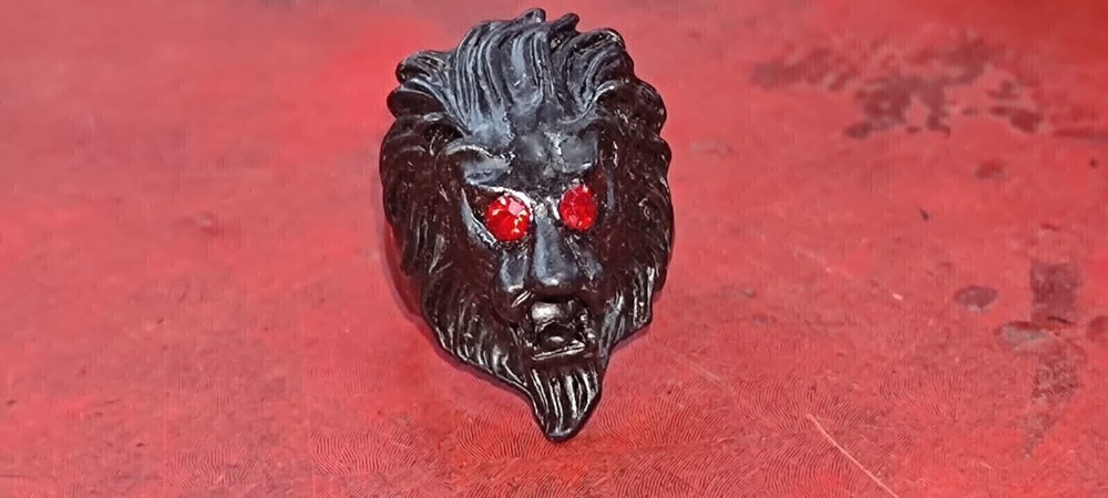 Aghori Made Uncrossing Enemy Protection Evil Eye Amulet End Curses Ring..