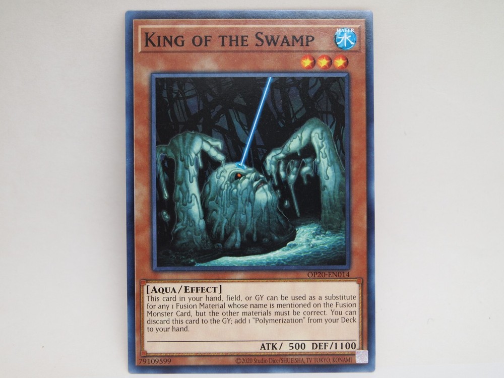 Yu-Gi-Oh King of the Swamp OP20-EN014 Unlimited Near Mint OTS Pack 20