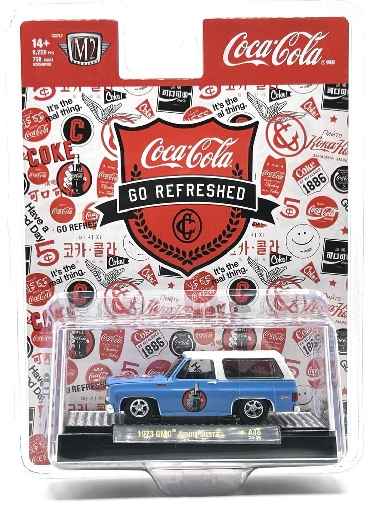 M2 MACHINES 1973 GMC JIMMY SIERRA COCA-COLA