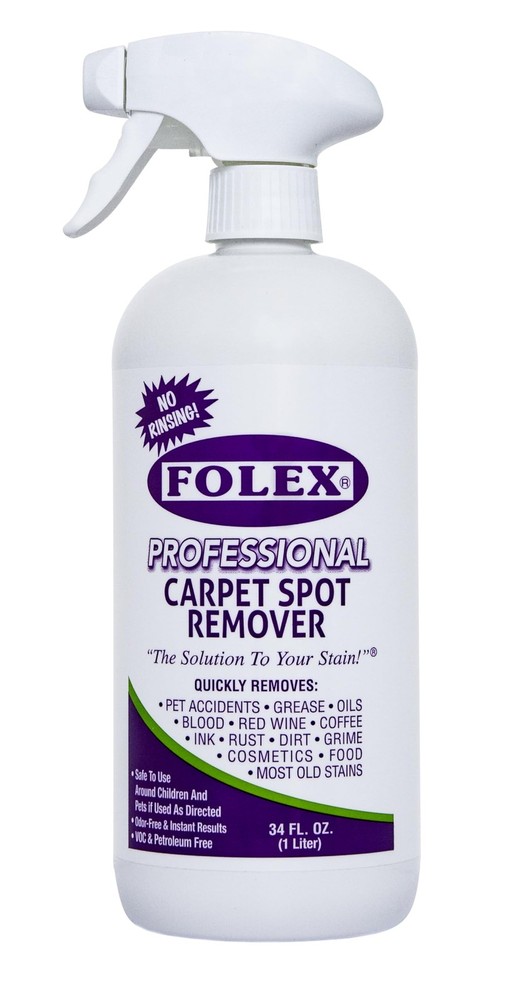 Professional Carpet & Upholstery Spot Cleaner Spray for Deep Cleaning