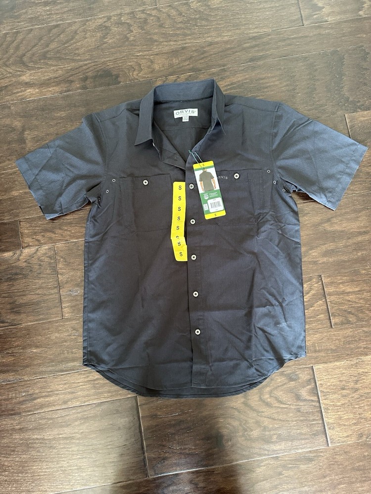 Orvis Tech Short Sleeve Shirt for Men - Small Size Performance Wear
