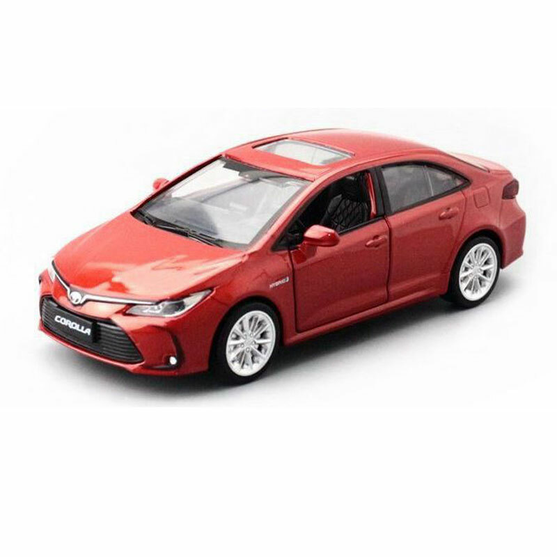1/33 Scale Toyota Corolla Sedan Diecast Metal Alloy Toy Car for Kids Collection
