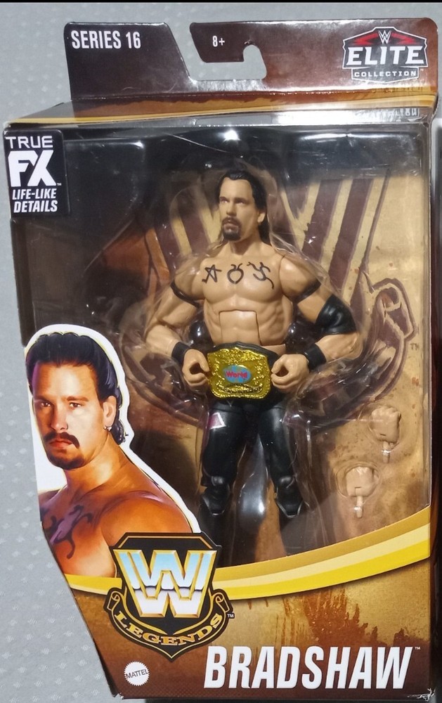 WWE Bradshaw Aka J B L Action Figure  Legends Series 16. Mattel.