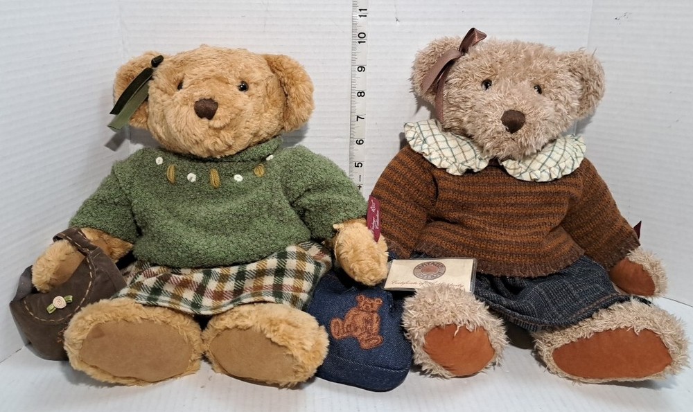 Teddy Bear Lady Meredith Shelby Vintage RUSS Berrie Bears Collection Collectible