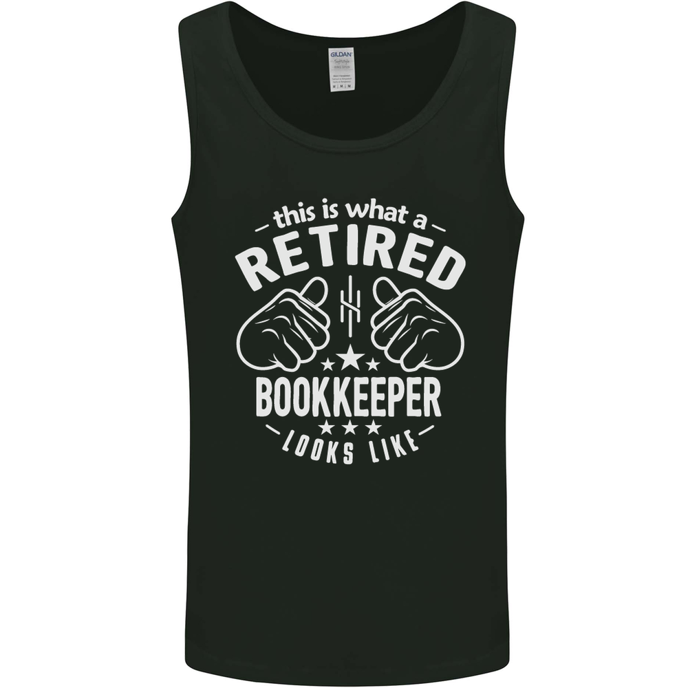 A Retired Bookkeeper Looks Like Mens Vest Tank Top