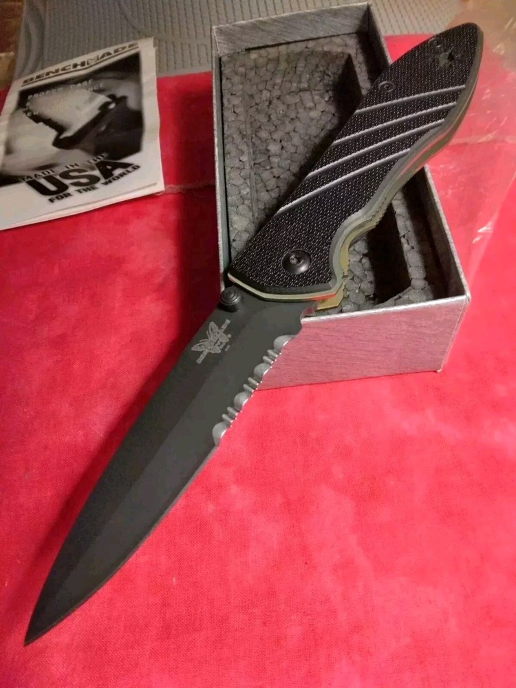 🌠UNIQUE🌠Benchmade.  🦋 880SBT⚡DARKSTAR⚡ ( TITAN/G10/Ats-34)  Brand New!  🎁