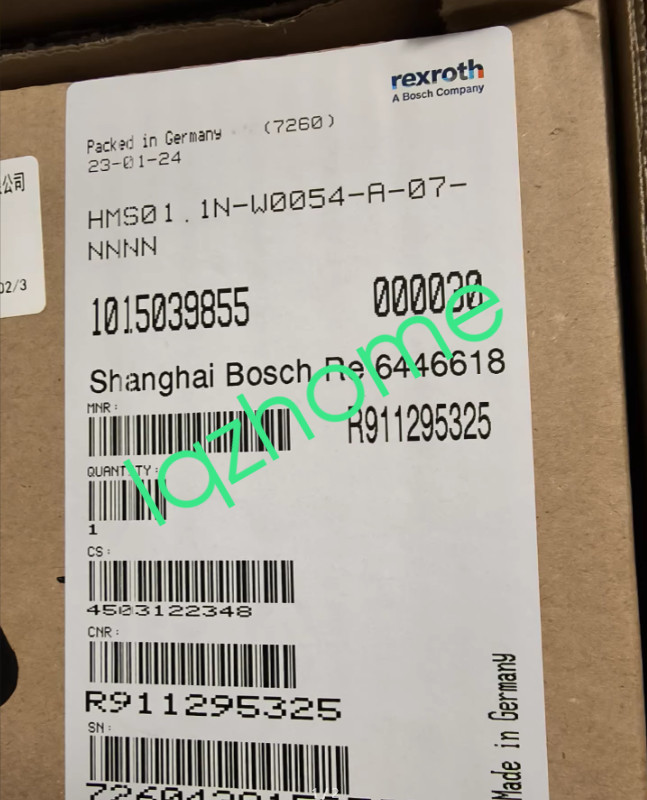 Free Tax 1PCS bosch rexroth R911295325 HMS01.1N-W0054-A-07-NNNN Power Module