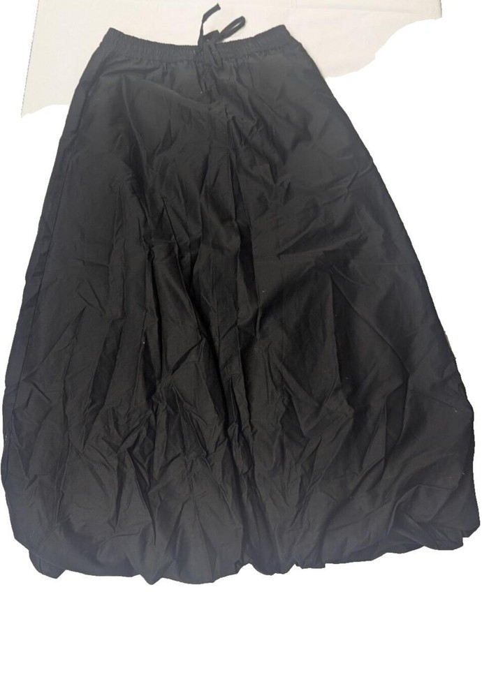 Zara Black Elastic Waist Skirt in XS Size for Ultimate Comfort
