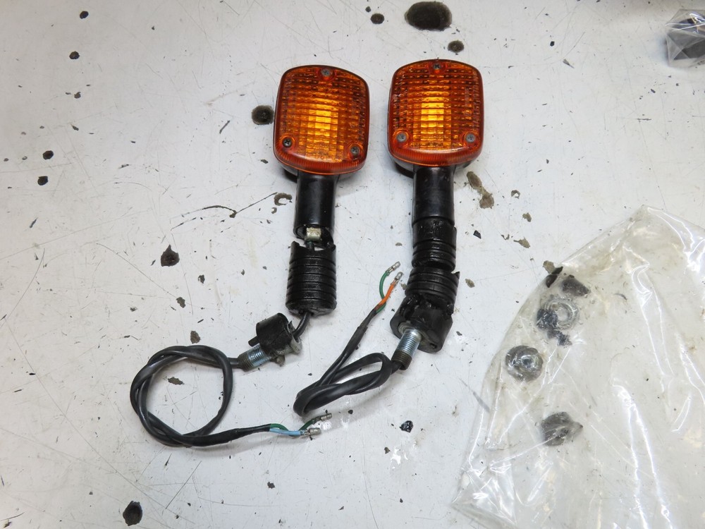 1985 Honda Nighthawk CB700SC CB700 Rear Turn Signals Parts Lot