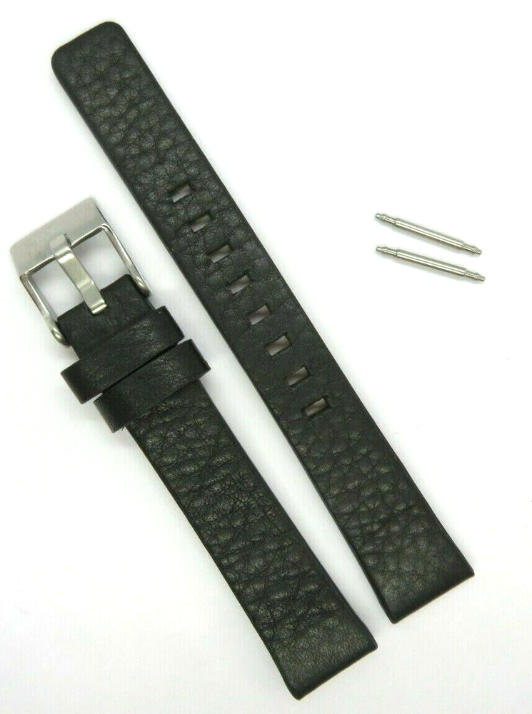 DIESEL Original Replacement Leather Strap DZ5553 Watch Strap 16Mm Black
