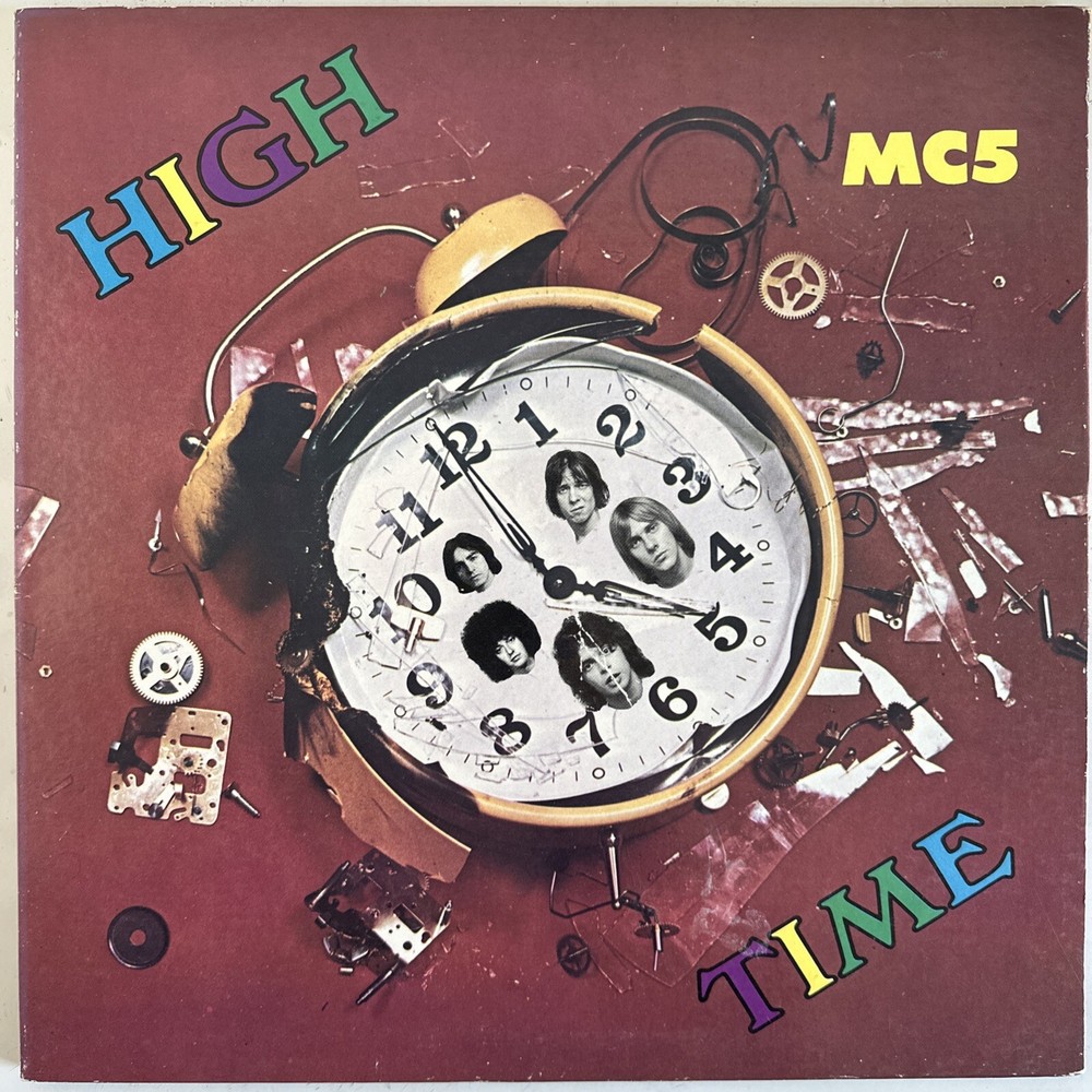 MC5 HIGH TIME VINYL LP ATLANTIC USA 1971 1ST PRESSING NR MINT PRO CLEANED