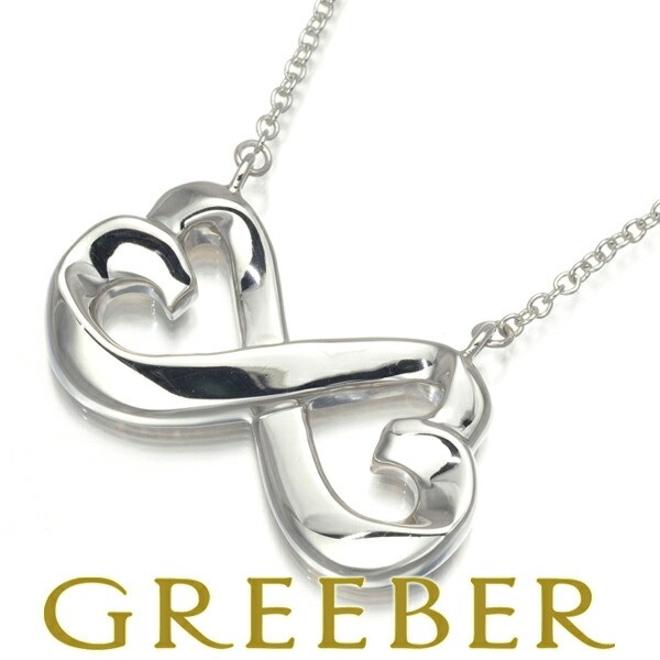 Tiffany & Co Heart Silver 925 Necklace Pre-Owned