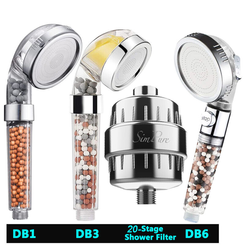 Shower Filter For Hard Water Shower Head Filter HandheldRemove Chlorine Fluoride