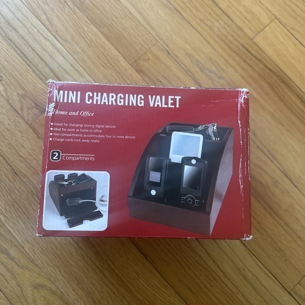 Compact USB Charging Dock Organizer for Multiple Devices