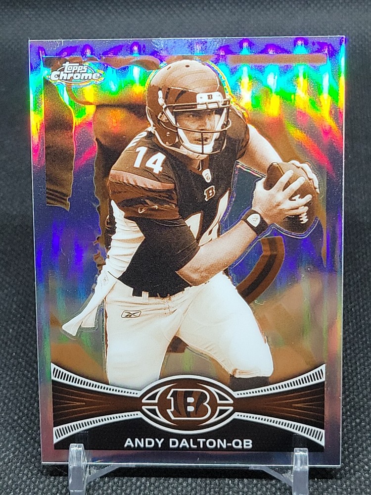 2012 Topps Chrome - Andy Dalton #164 Sepia-Tone Refractor /99