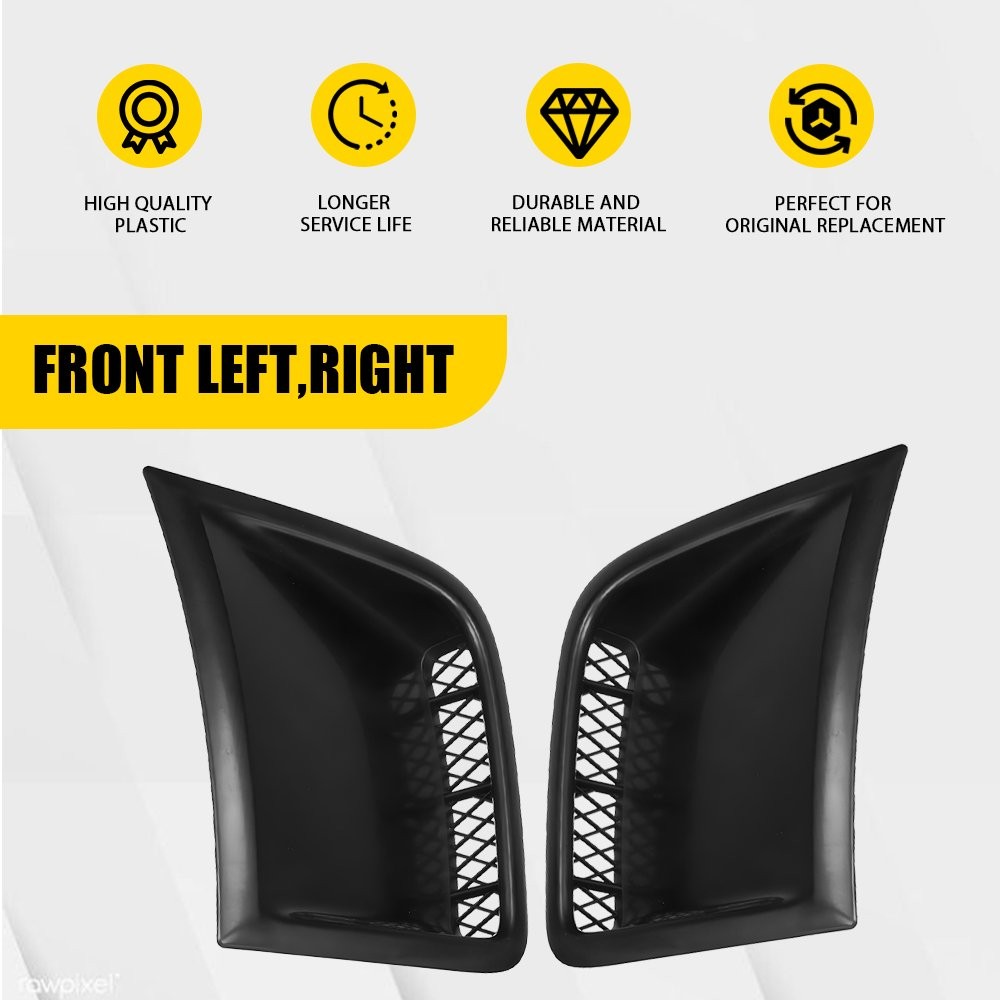 2x Front Bumper Side Air Vent Covers Fit Subaru Impreza WRX STI 2008-13 2014 EPU
