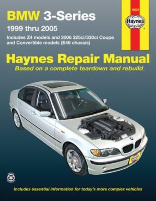 BMW 3-Series and Z4 (99-05) Haynes Repair Manual  by Haynes Publishing PAPERBACK