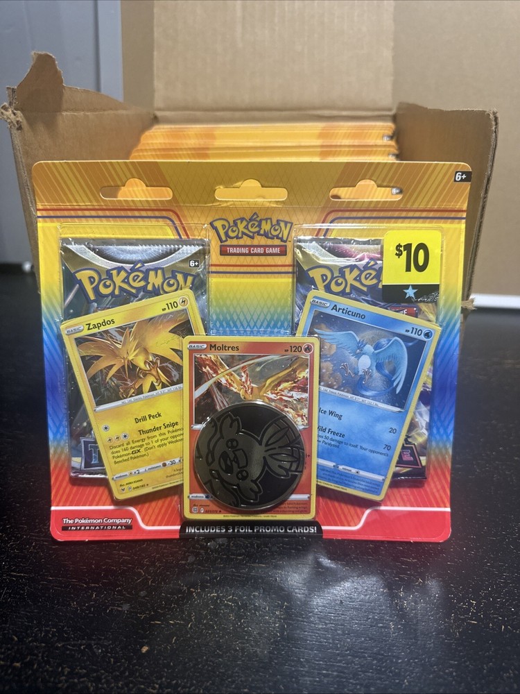 Pokemon 2 Pack Blister Zapdos, Moltres, Articuno + FACTORY SEALED