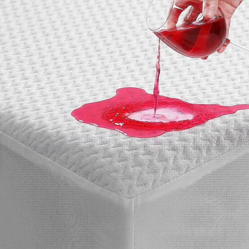 Premium 100% Full Size Waterproof Mattress Protector with 3D Breathable Air Fabric