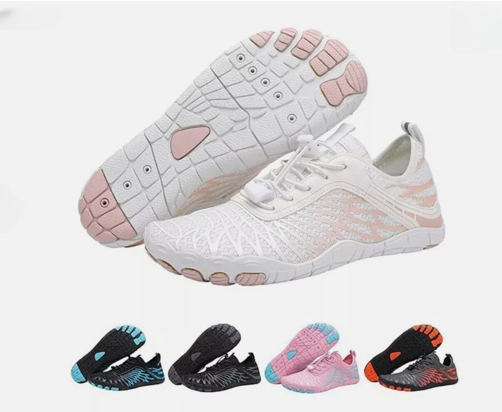 Women's Waterproof Barefoot Running Shoes – Non-Slip Hiking Footwear