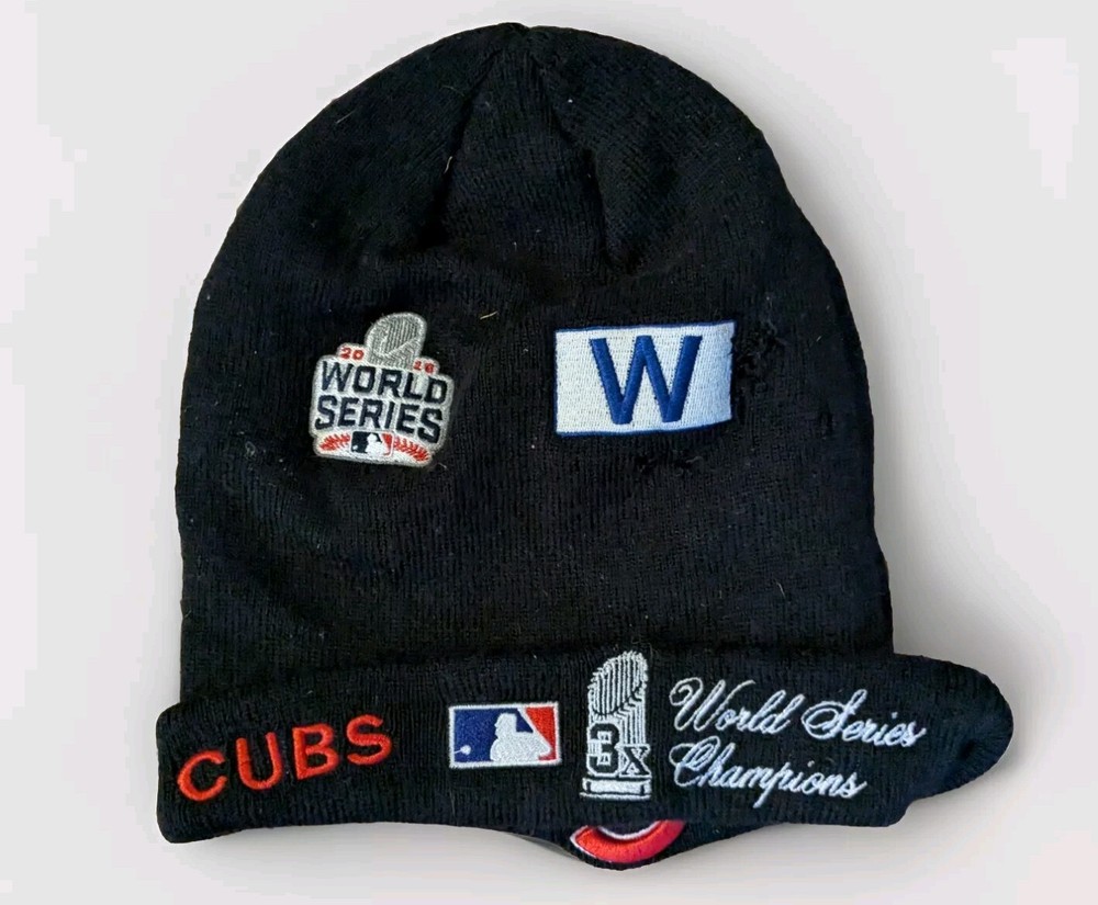 New Era Chicago Cubs Knit Beanie World Series 1907-08 2015 Quick Access Read