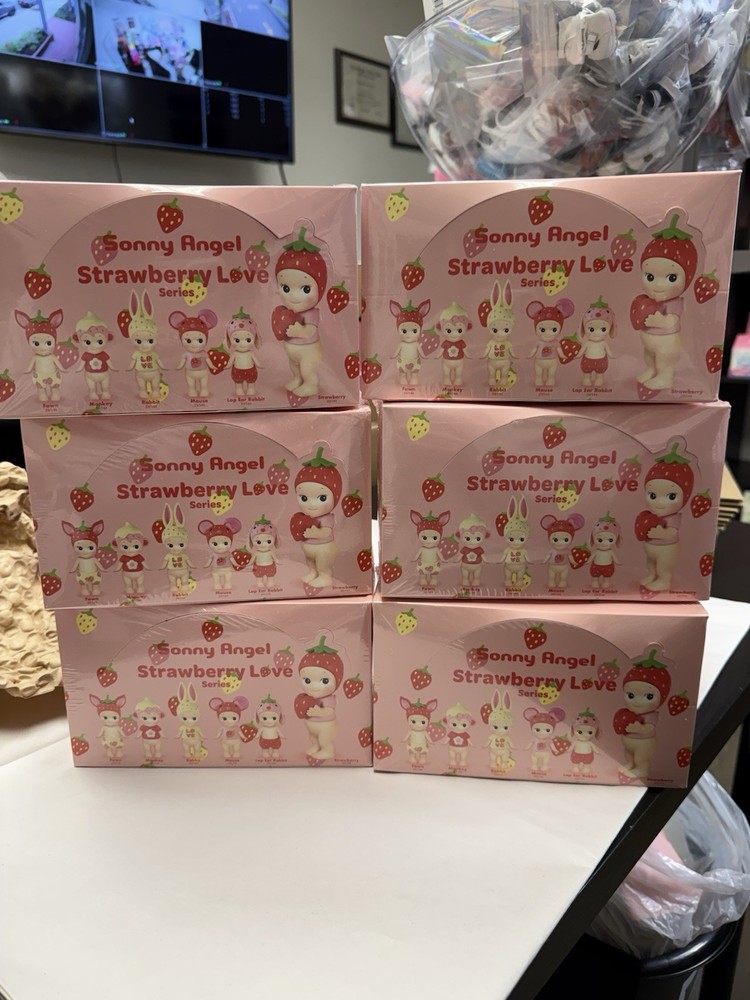 [Authentic] NEW Sonny Angel - Strawberry Love Series (WHOLE SET OF 6) 2026